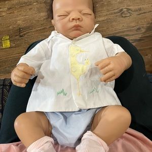 Ashton drake anatomically correct boy Charlie by Linda Webb